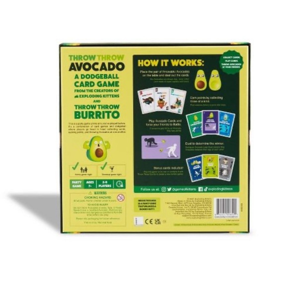 Throw Throw Avocado Game - Picture 3 of 6